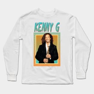 Retro 90s - Kenny G Long Sleeve T-Shirt